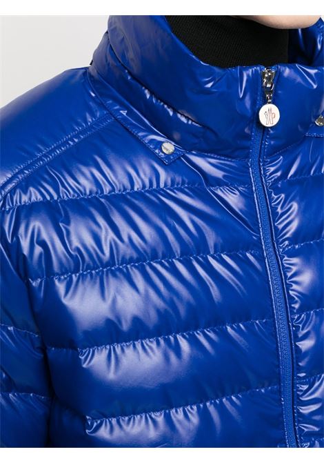 piumino Lauros blu accesso con imbottitura in piuma d'oca MONCLER | LAUROS 1A000-20-595ZJ75N